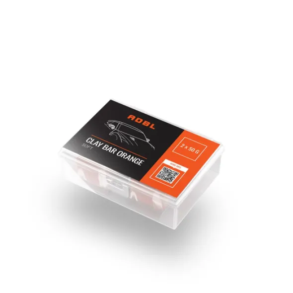 ADBL Clay Bar Orange 50g - miękka glinka lakiernicza 2szt