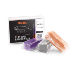 ADBL Clay Bar Rainbow Set - zestaw 3 glinek o różnej twardości
