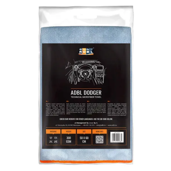 ADBL Dodger mikrofibra do czyszczenia i polerowania 50x60 cm