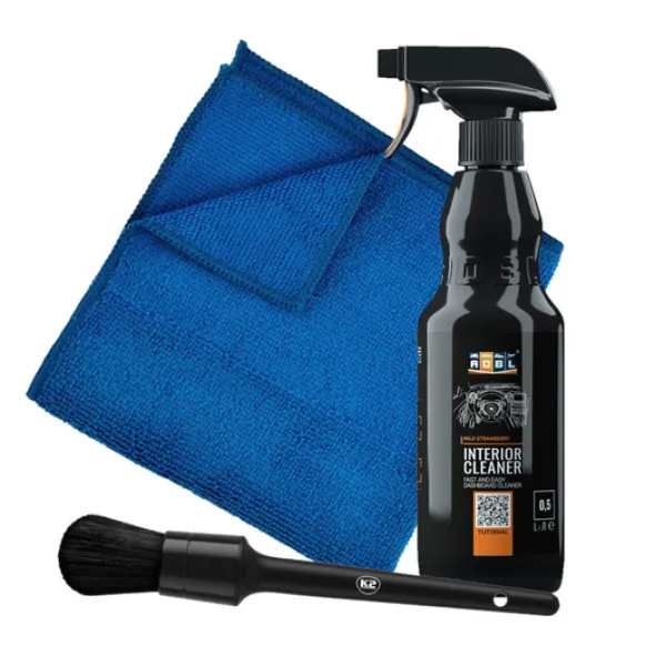 ADBL Interior Cleaner 500ml + pędzelek i mikrofibra