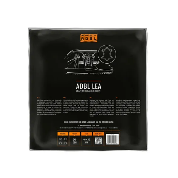 ADBL LEA Leather Cleaning Cloth mikrofibra do skóry