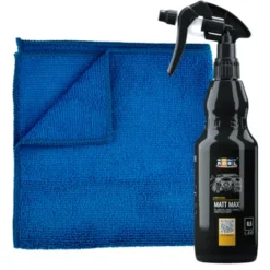 ADBL Matt Max matowy dressing do plastików 500ml + mikrofibra