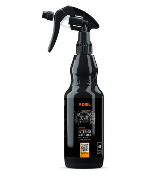 ADBL Matt Max matowy dressing do plastików 500ml + mikrofibra