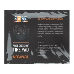 ADBL One Shot Tire Pad gąbka do konserwacji opon zestaw 10szt