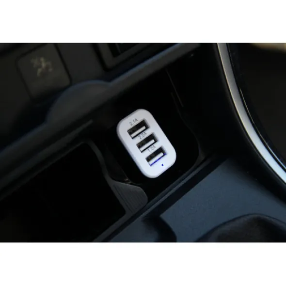 Ładowarka samochodowa AMIO 01027 3X USB