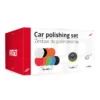 AMIO zestaw gąbek do polerowania 9 el.+ dysk ⌀80mm + adapter M14