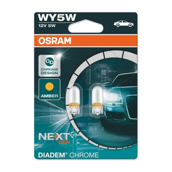 Żarówka Osram Diadem Chrom W5W do kierunkowskazów WY5W - 2szt