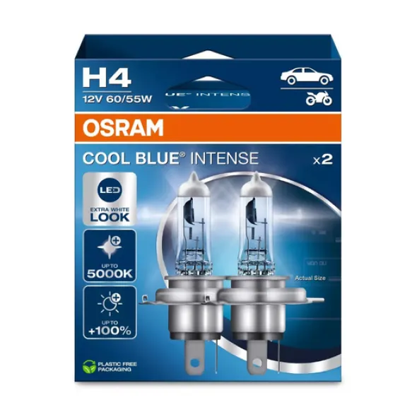Żarówka Osram H4 Cool Blue Intense Eko 60/55W - 2szt