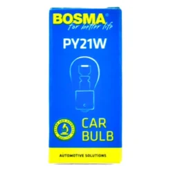 Żarówka samochodowa Bosma pomarańczowa do kierunkowskazów 12V PY21W - 1szt