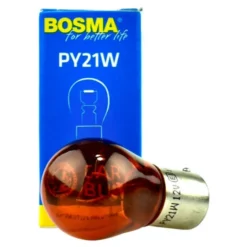 Żarówka samochodowa Bosma pomarańczowa do kierunkowskazów 12V PY21W - 1szt