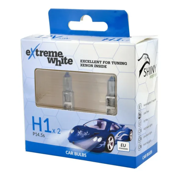 Żarówka samochodowa H1 Bosma Extreme White - 2szt