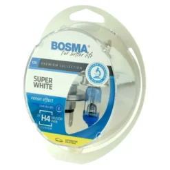 Żarówka samochodowa H4 Bosma Super White xenon effect - 2szt