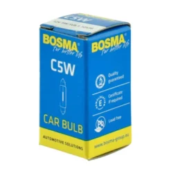 Żarówka samochodowa sygnalizacyjna Bosma C5W rurka SV10x36 12V 5W - 1szt