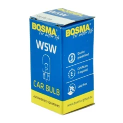 Żarówka samochodowa sygnalizacyjna Bosma 12V W5W - 1szt