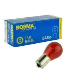 Żarówka 12V 21W Ba15s Bosma czerwona *4315* - 1szt
