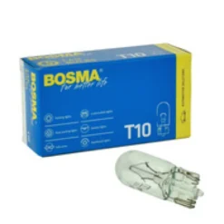 Żarówka 12V/5W całoszklana Bosma W5W T10 *1949* - 1szt