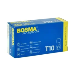 Żarówka 12V 10W całoszklana T10 Bosma *6098*