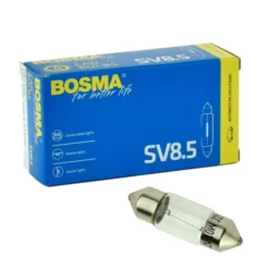 Żarówka 12V 10W rurka SV8.5 11x30 Bosma *1802* - 1szt
