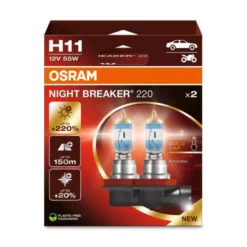 Żarówki Osram H11 Night Breaker +220% Box - 2szt