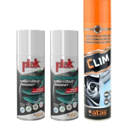 Atas Clim spray 400ml+ 2x Plak Airclim Antibatterico 200ml