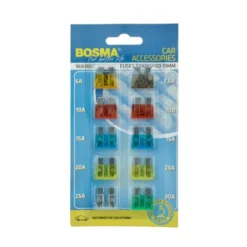 Bezpieczniki płytkowe Bosma *2591* - komplet 10szt