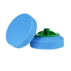 Boll gąbka polerska na gwint M14 niebieska super twarda 150/50mm