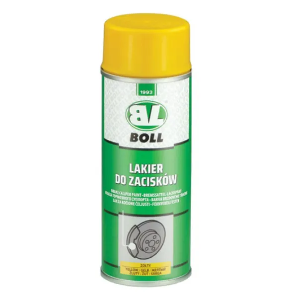 Boll lakier do zacisków i bębnów hamulcowych żółty 400ml