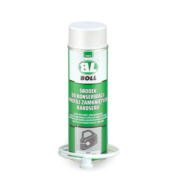 Boll środek do konserwacji profili zamkniętych spray 500ml - biały