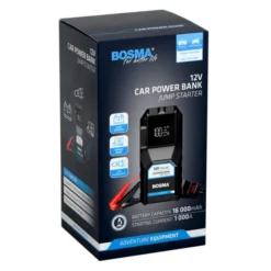 Bosma Car Power Bank Jump Starter 16000mAh Jump Starter 12V 1000A