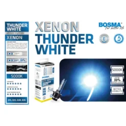 Bosma xenon Thunder White D2S 85V/35W 5000K - Duo Pack (2szt)