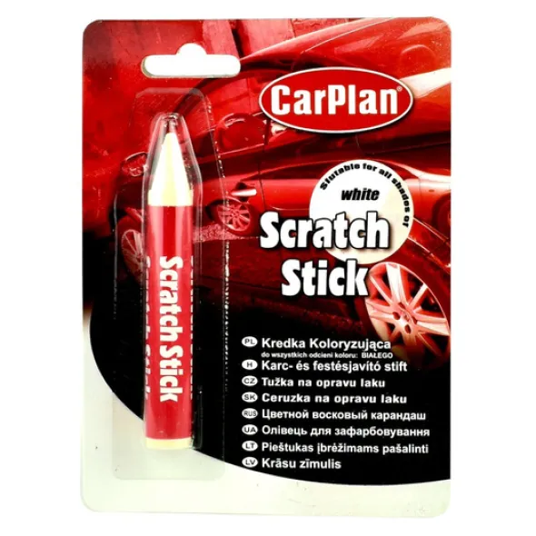 CarPlan Scratch Stick kredka koloryzująca do tuszowania rys Biała