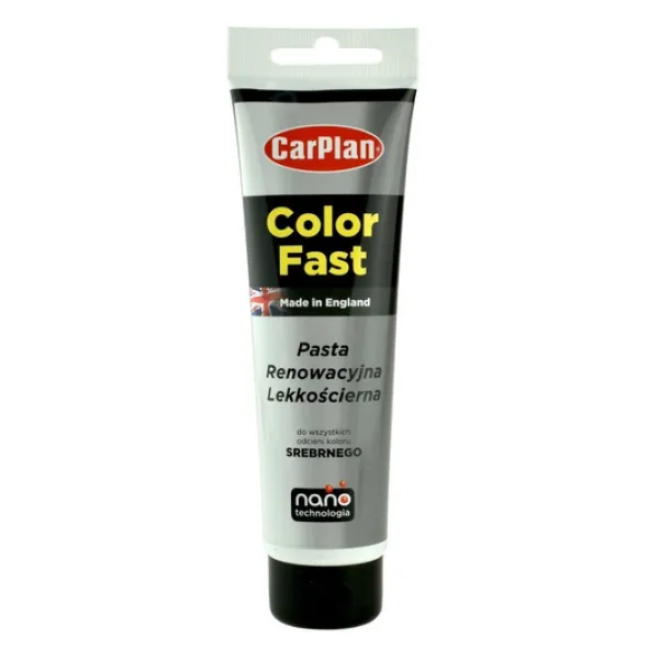 CarPlan T-CUT Color Fast - Nano pasta koloryzująca do usuwania rys Srebrna 150g