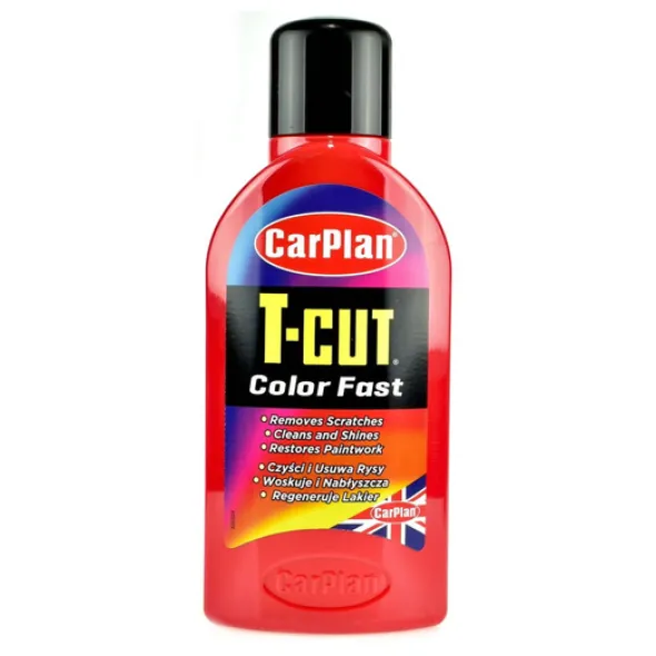 CarPlan T-CUT Color Fast - wosk koloryzujący Czerwony 500ml