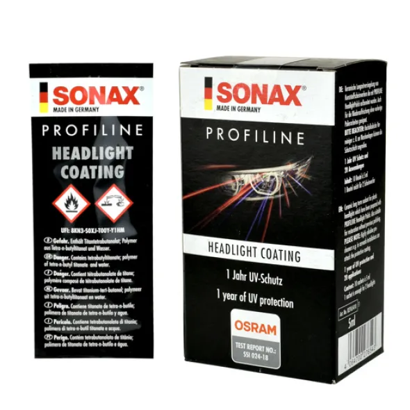 Ceramiczne zabezpieczenie reflektorów Sonax Profiline Headlight Coating 5ml
