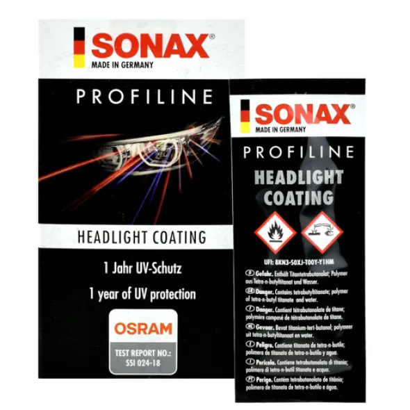 Ceramiczne zabezpieczenie reflektorów Sonax Profiline Headlight Coating 5ml