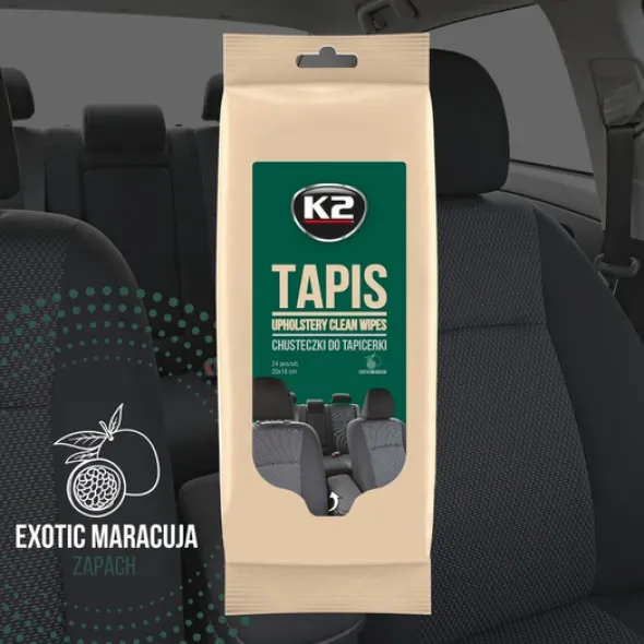 Ściereczki do czyszczenia tapicerki K2 Tapis - 24szt