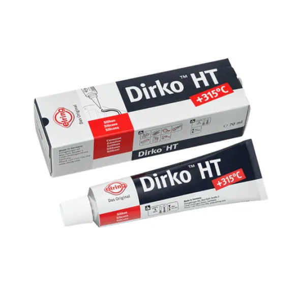 DIRKO silikon wysokotemperaturowy 315°C czarny 70ml