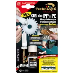 Żel do PP PE PTFE z primerem Technicqll 4g+4ml