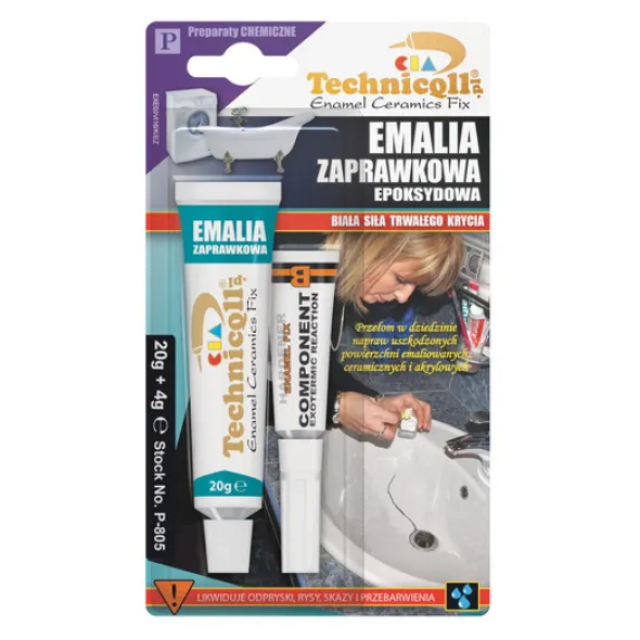 Emalia zaprawkowa Technicqll 20ml+4ml