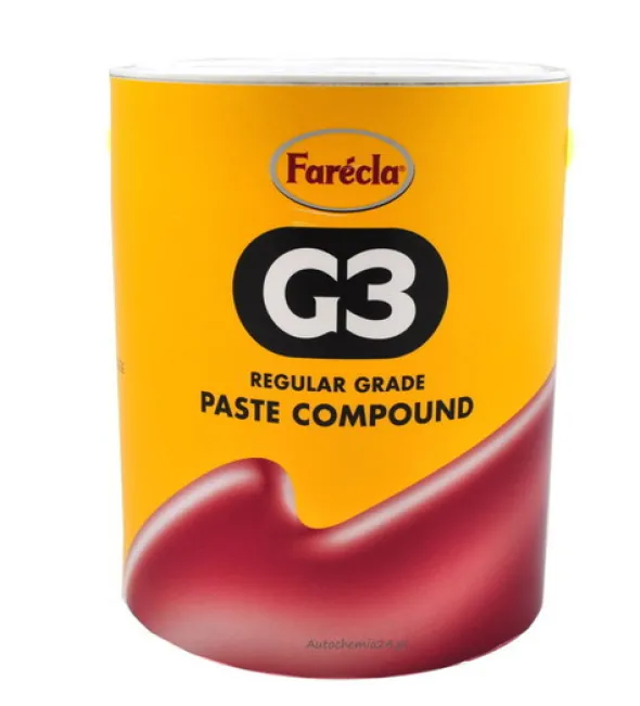 Farecla G3 pasta polerska - szybkie polerowanie na wysoki połysk 4kg