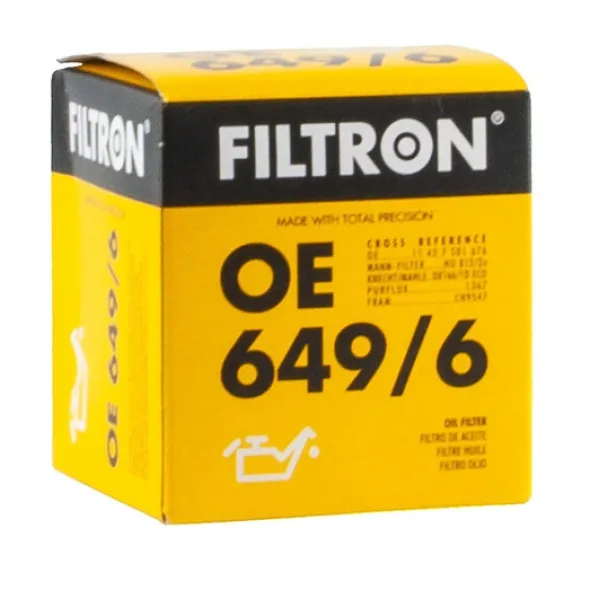 FILTRON filtr oleju OE649/6 - BMW 316ti 00-