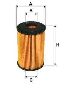FILTRON filtr oleju OE640/4 - DB A140/160/190 M166 7/97->