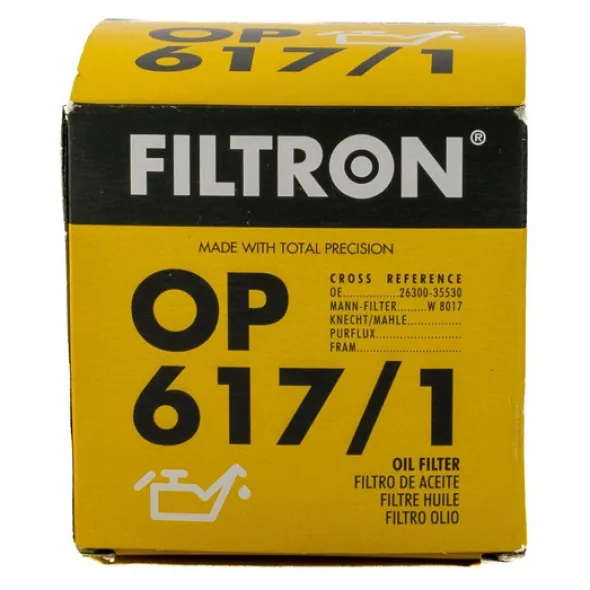 FILTRON filtr oleju OP617/1 - Hyundai Kia