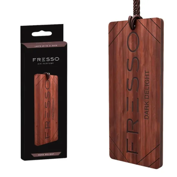 FRESSO drewniana zawieszka zapachowa Dark Delight