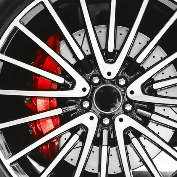 K2 Brake Caliper lakier do zacisków i bębnów hamulcowych - Czerwony 400ml