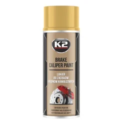 K2 Brake Caliper lakier do zacisków i bębnów hamulcowych - Złoty 400ml