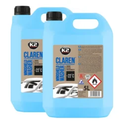 K2 Claren płyn do spryskiwaczy do -22°C - 2x5L