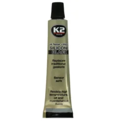 K2 Czarny silikon wysokotemperaturowy do 350°C tubka 21g