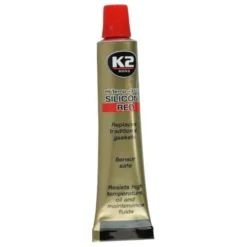 K2 Czerwony silikon wysokotemperaturowy do 350°C tubka 21g