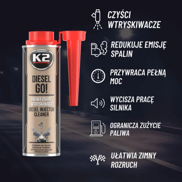 K2 Diesel Dictum 500ml + K2 Diesel GO! 250ml